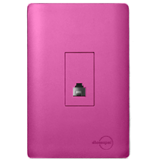 Conjunto RJ11 4x2 - Novara Especiais Rosa Fosco